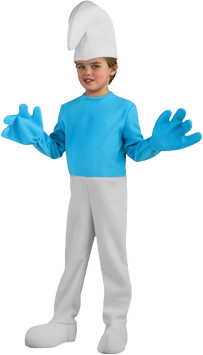 Kinder-Schlumpf Kostüm
